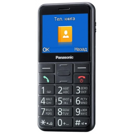 Мобильный телефон Panasonic KX-TU150RU черный - фото 3