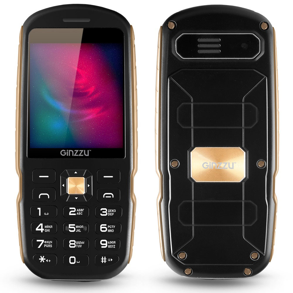 Мобильный телефон Ginzzu R1D Black