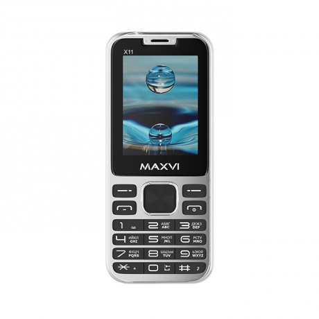 Мобильный телефон Maxvi X11 Metallic Silver - фото 9
