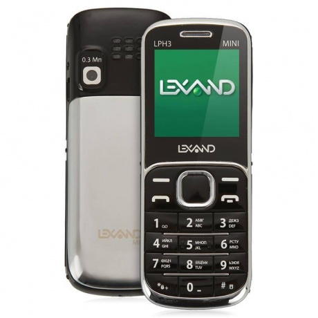 Мобильный телефон Lexand Mini LPH-3 Black - фото 1