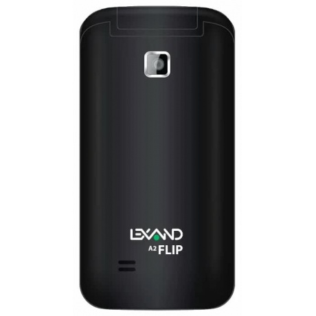 Мобильный телефон Lexand A2 Flip Black - фото 2