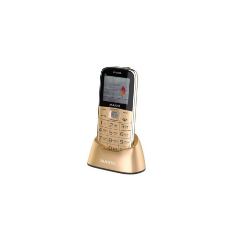 Мобильный телефон Maxvi B6 Gold - фото 1