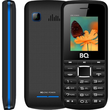 

Мобильный телефон BQ 1846 One Power Black/Blue, Синий;черный