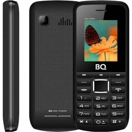 Мобильный телефон BQ 1846 One Power Black/Gray - фото 1