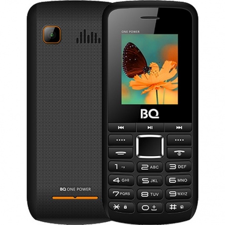 Мобильный телефон BQ 1846 One Power Black/Orange - фото 2