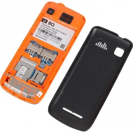Мобильный телефон BQ 1846 One Power Black/Orange - фото 6
