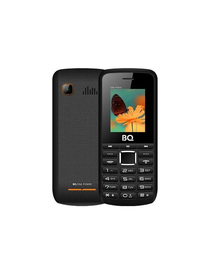 Мобильный телефон BQ 1846 ONE POWER BLACK ORANGE (2 SIM) - фото 1