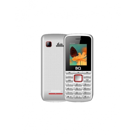 Мобильный телефон BQ 1846 ONE POWER WHITE RED (2 SIM) - фото 1