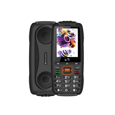 Мобильный телефон BQ 2825 DISCO BOOM BLACK (2 SIM) - фото 1