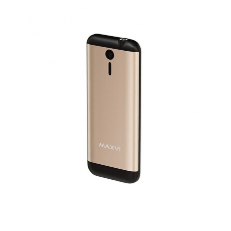 Мобильный телефон Maxvi X10 METALLIC GOLD (2 SIM) - фото 8