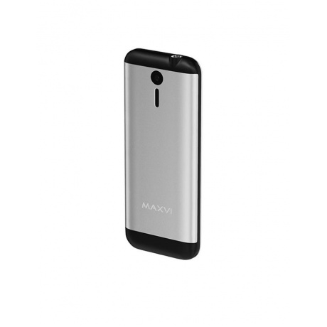 Мобильный телефон Maxvi X10 METALLIC SILVER (2 SIM) - фото 2