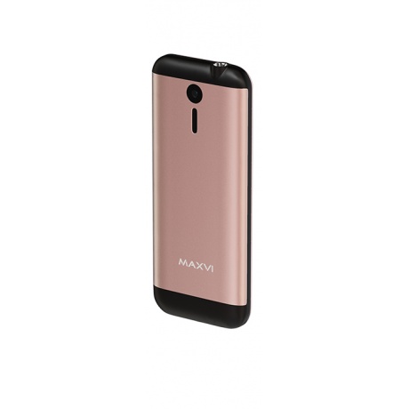 Мобильный телефон Maxvi X12 ROSE GOLD  (2 SIM) - фото 2