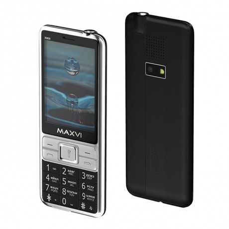 Мобильный телефон Maxvi X900 BLACK (2 SIM) - фото 1