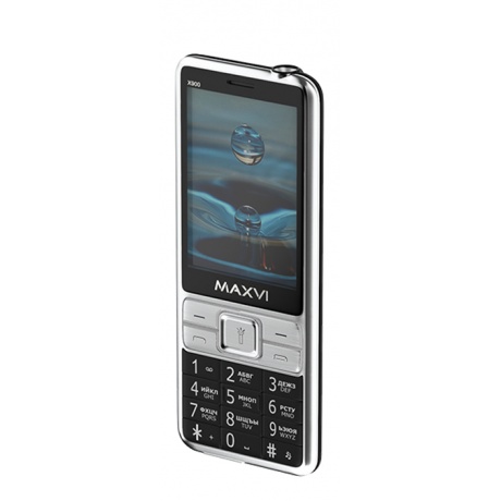 Мобильный телефон Maxvi X900 BLACK (2 SIM) - фото 3