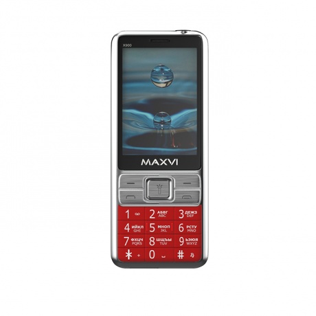 Мобильный телефон Maxvi X900 RED (2 SIM) - фото 4