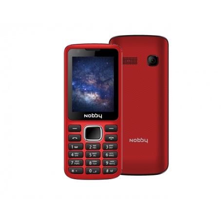 Мобильный телефон Nobby 230 RED BLACK (2 SIM) - фото 1