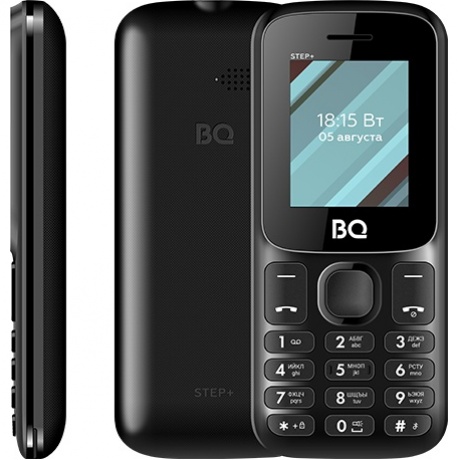 Мобильный телефон BQ 1848 Step+ Black - фото 1