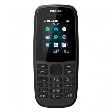 Мобильный телефон Nokia 105 (TA-1174) 2019 BLACK - фото 2