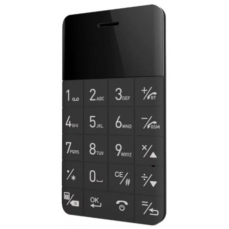 Мобильный телефон Elari CardPhone Black - фото 1
