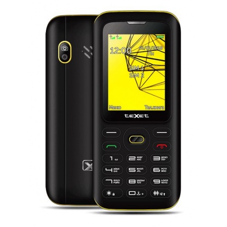 Мобильный телефон eXet TM-517R Black-Yellow - фото 1