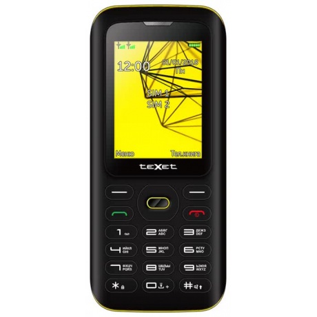 Мобильный телефон eXet TM-517R Black-Yellow - фото 2