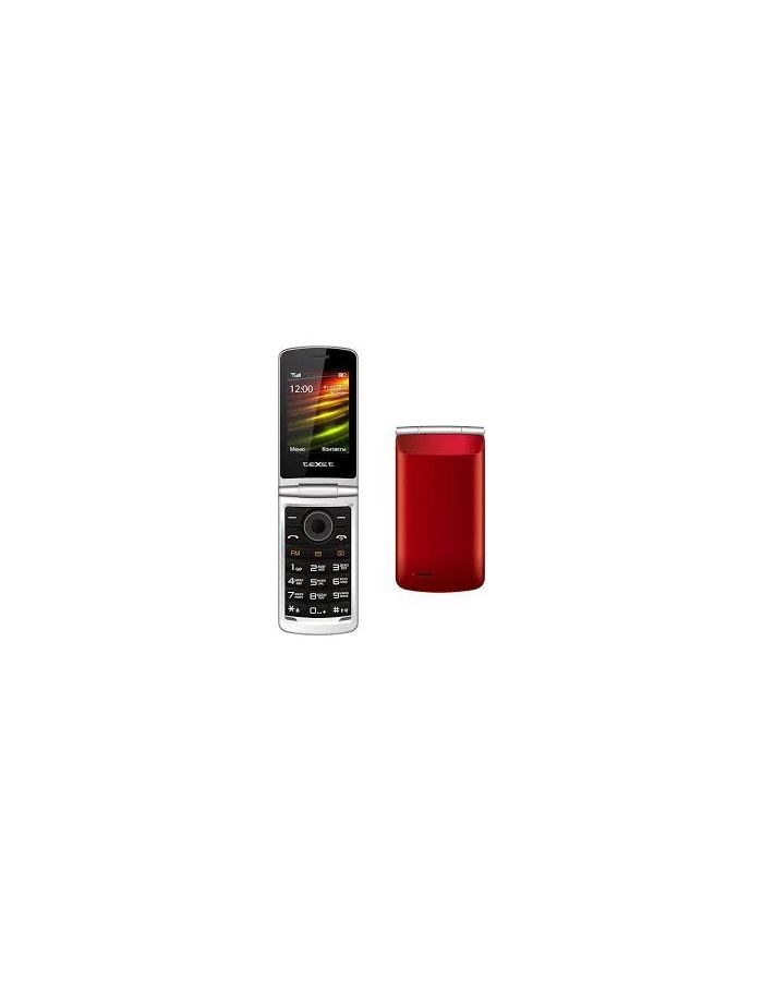 Мобильный телефон teXet TM-404 Red мобильный телефон texet tm d324 grey