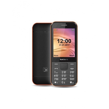 Мобильный телефон teXet TM-302 Black - фото 1
