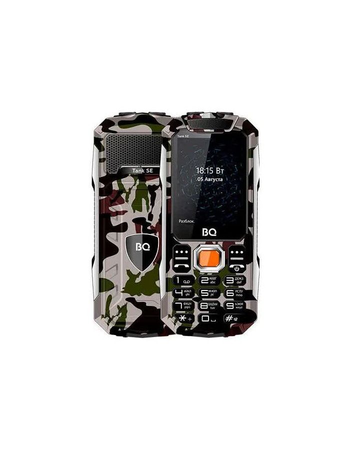 Мобильный телефон BQ 2432 Tank SE Military Green мобильный телефон strike p30 military green 86188819