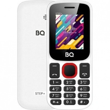 Мобильный телефон BQ 1848 STEP+ WHITE RED (2 SIM)