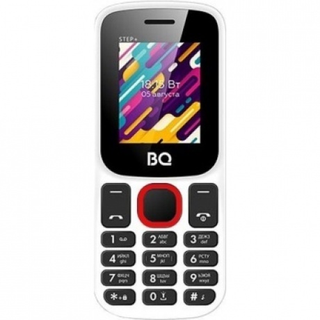 Мобильный телефон BQ 1848 STEP+ WHITE RED (2 SIM) - фото 2