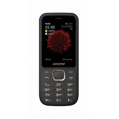 Мобильный телефон Digma LINX C240 BLACK - фото 2