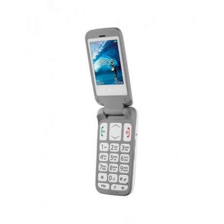 Мобильный телефон F+ Ezzy Trendy 1 White - фото 2