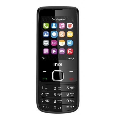 Мобильный телефон INOI 243 BLACK - фото 2