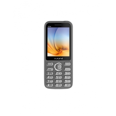 Мобильный телефон MAXVI K15n GREY - фото 7