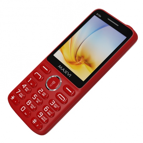 Мобильный телефон MAXVI K15n RED - фото 4