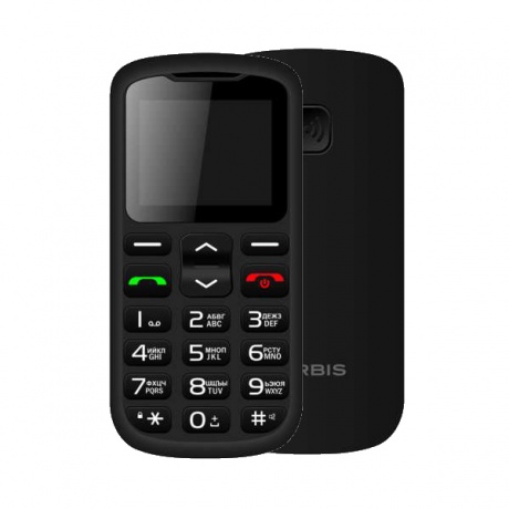 Мобильный телефон Irbis SF63 Black - фото 1