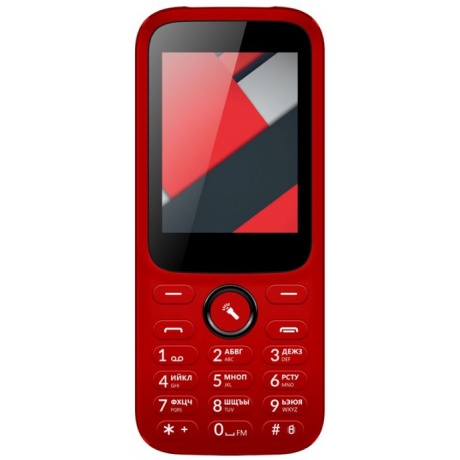 Мобильный телефон Vertex D555 Red - фото 2