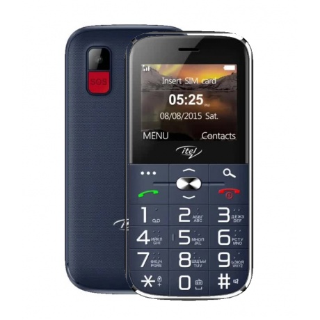 Мобильный телефон Itel IT2590 DS Deep Blue - фото 1