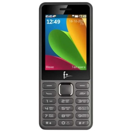 Мобильный телефон F+ S285 Dark Grey - фото 3