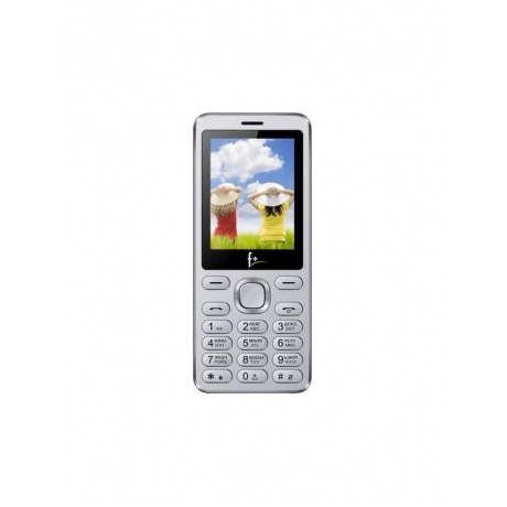 Мобильный телефон F+ S240 Silver - фото 2