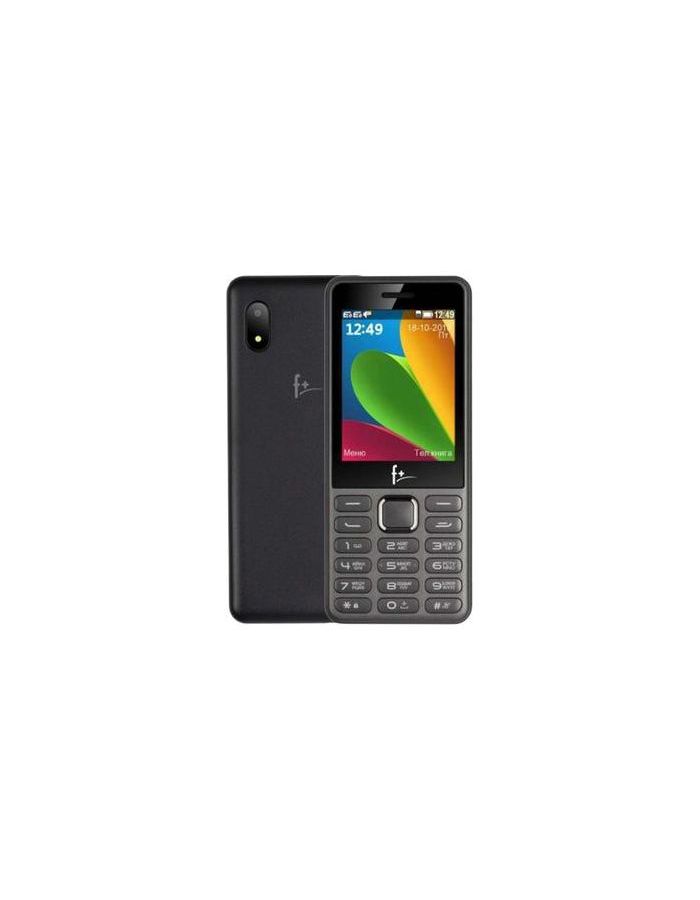 Мобильный телефон F+ S240 Dark Grey телефон f b280 dark grey