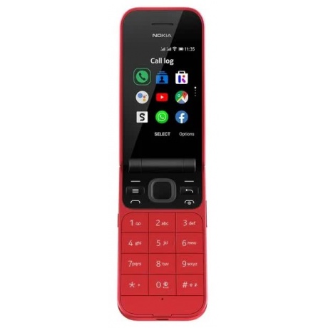 Мобильный телефон Nokia 2720 DS (TA-1175) Red - фото 2