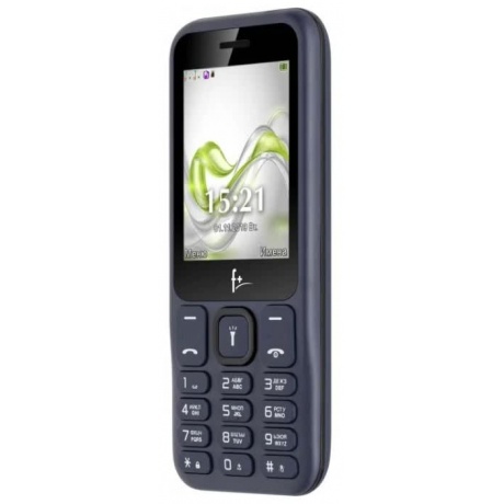 Мобильный телефон F+ F255 Black/Dark Bue - фото 4