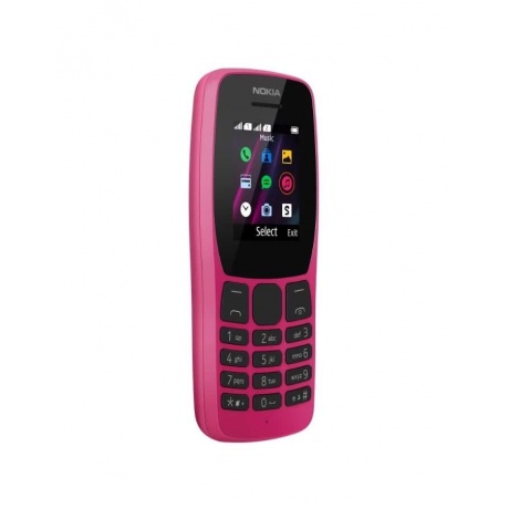 Мобильный телефон Nokia 110 (2019) Dual Sim Pink - фото 3