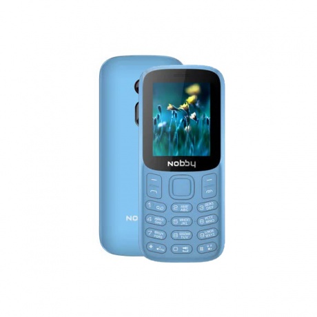 Мобильный телефон Nobby 120 Light Blue - фото 1