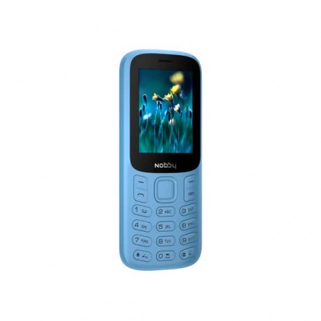 Мобильный телефон Nobby 120 Light Blue - фото 4