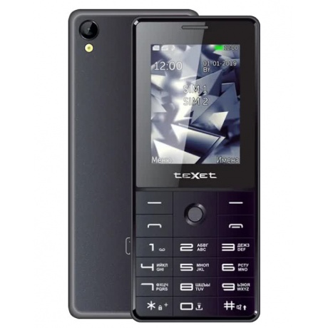 Мобильный телефон teXet TM-211 Black - фото 1