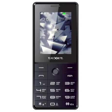 Мобильный телефон teXet TM-211 Black - фото 3