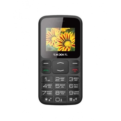 Мобильный телефон teXet TM-B208 Black - фото 2
