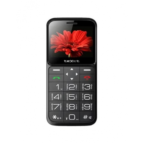 Мобильный телефон teXet TM-B226 Black - фото 2